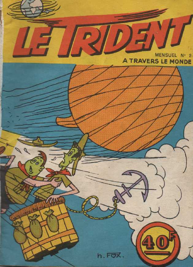 Scan de la Couverture Trident n 2